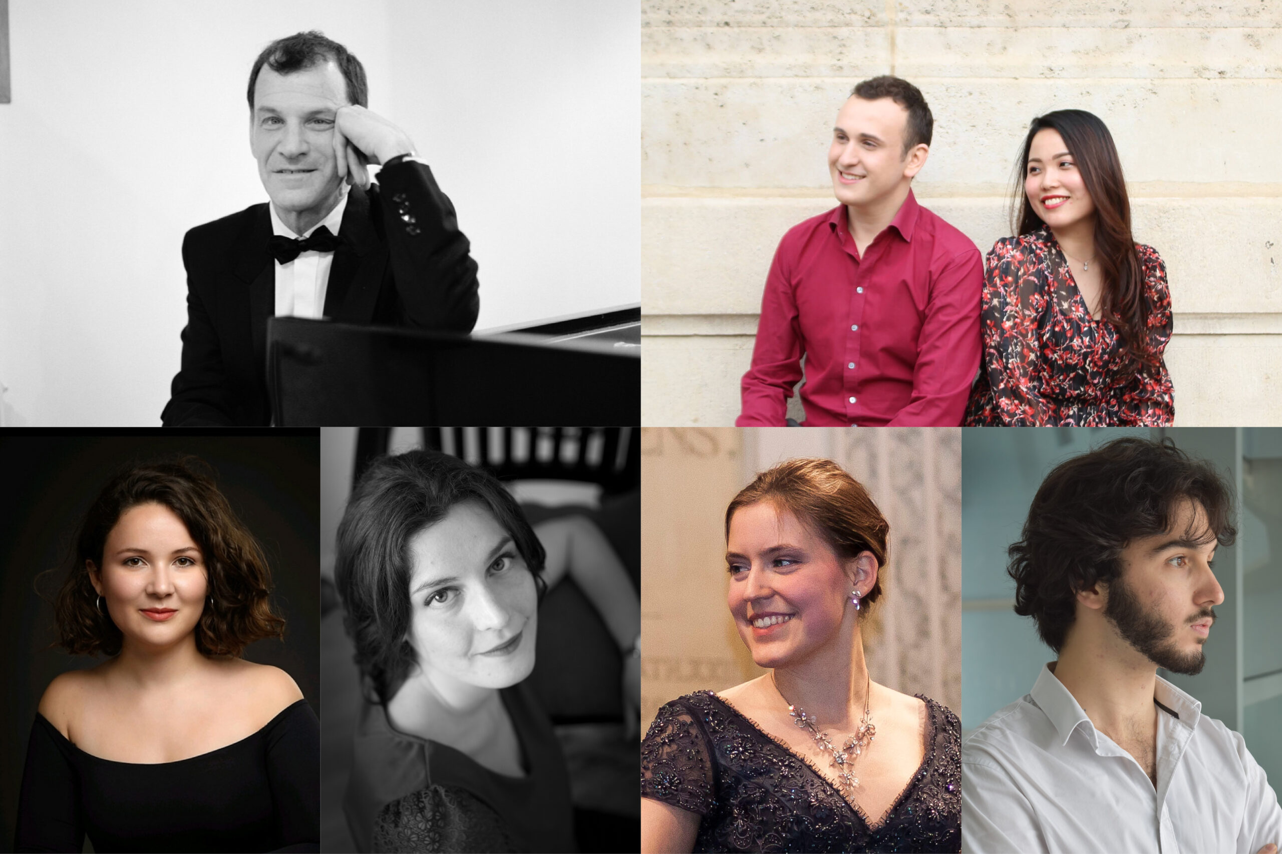 Jeff Cohen, Camille Chopin, Héloïse Bertrand-Oleari, Matthieu Walendzik, Ayaka Uenomachi, Camille Bauer, Pierre Venissac